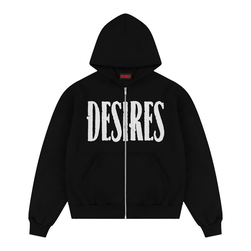 DESIRES TYPO ZIP-UP
